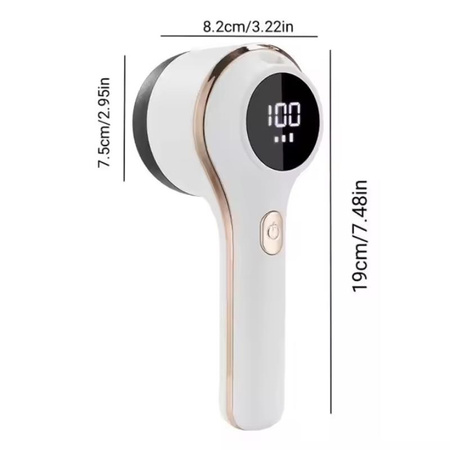 Golarka do ubrań 800mAh WHITE / BIAŁY