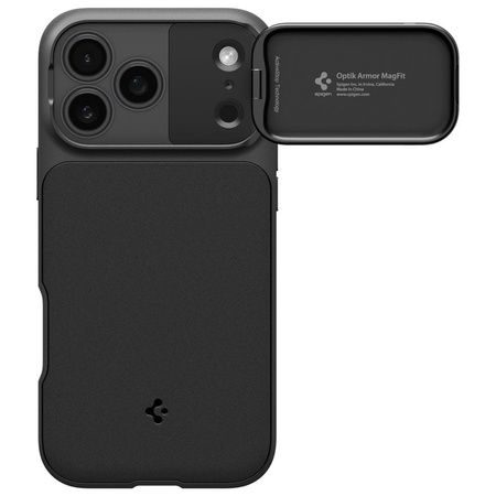 SPIGEN futerał OPTIK ARMOR MAG do IPHONE 17 Pro Max black