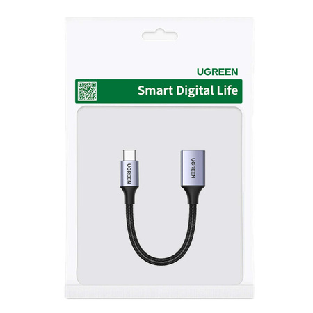 Ugreen OTG Adapterkabel USB-C (männlich) - USB-A (weiblich) 5Gb/s 0,15m schwarz (US378)