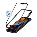Crong Anti-Bacterial 3D Armour Glass – Szkło hartowane 9H na cały ekran iPhone 13 Pro Max + ramka instalacyjna