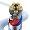 Baseus Kabel, USB Typ C - Lightning 20W Kabel, 1,2 m lang Jelly Liquid Silica Gel - schwarz