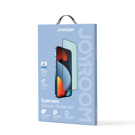 Joyroom Knight Green Glass für iPhone 14 Pro Max mit Vollbild-Anti-Blaulichtfilter (JR-G04)
