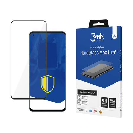 OnePlus Nord 2 5G Black - 3mk HardGlass Max Lite™