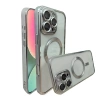 Etui Metal MagS iPhone 15 Pro Max Srebrny