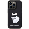 Karl Lagerfeld KLHCP14X3DRKHNK iPhone 14 Pro Max 6.7" black/black hardcase Rubber Choupette 3D