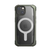 Raptic X-Doria Secure Case iPhone 14 Plus with MagSafe armored cover green