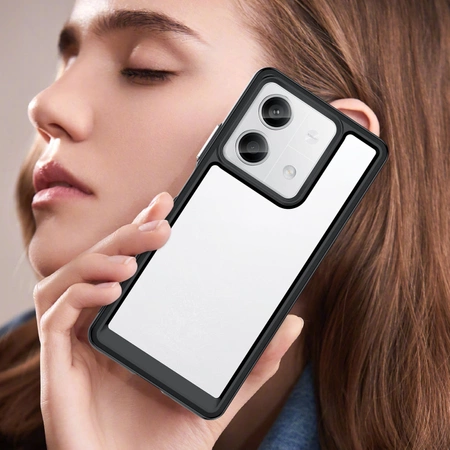 Outer Space Case mit Gelrahmen für Xiaomi Redmi Note 13 5G – Schwarz