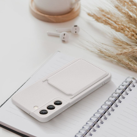 Futerał CARD CASE do SAMSUNG A05S biały
