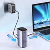 Ugreen Multifunktions-HUB 12in1 USB C USB HDMI DP RJ45 AUX SD TF grau (CM555)