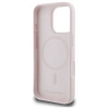 Karl Lagerfeld Silikonhülle Heads Print MagSafe für iPhone 16 Pro Max - Rosa