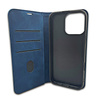 Etui Smart Suede do iPhone 17 6,3" granatowe
