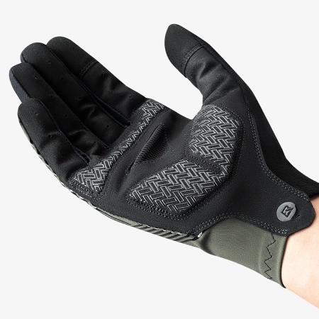 Rockbros cycling gloves spring/summer/autumn, full, size: L - green