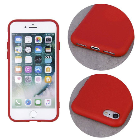 Case IPHONE 14 PRO Silicone Case red