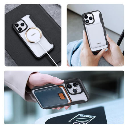 Dux Ducis Skin X Pro Magnetic Flip MagSafe Case iPhone 15 Pro - Black