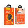 Ładowarka sieciowa do telefonu Hoco 2 x USB C + 2 x USB A QC3.0 PD 3A 30W + kabel USB C do USB C N56 czarna