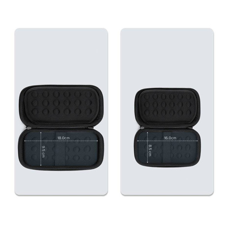Ugreen etui pudełko na dysk twardy HDD i akcesoria 16,5 x 9,5 x 4,5 cm czarny (40707)