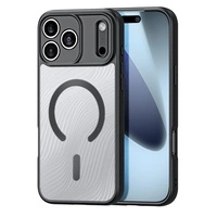 Dux Ducis AIMO Mag Case für iPhone 17 Pro, kompatibel mit MagSafe, Schwarz