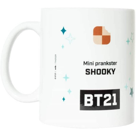 Line Friends BT21 - Kubek ceramiczny 300ml SHOOKY