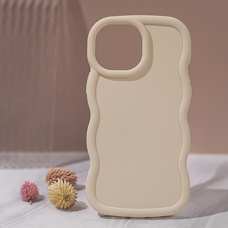 Nakładka Candy do iPhone 16 Pro 6,3&quot; beżowa