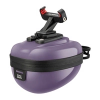 Rockbros Rigid Hard Shell Compact Saddle Bag 0.4l - Purple