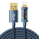 Joyroom USB Kabel - Lightning zum Aufladen / Datenübertragung 2,4A 20W 2m blau (S-UL012A20)