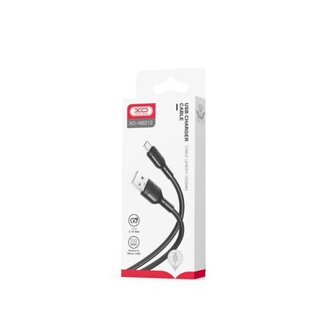 Cable 2.1A 1m USB - USB-C XO NB212 white