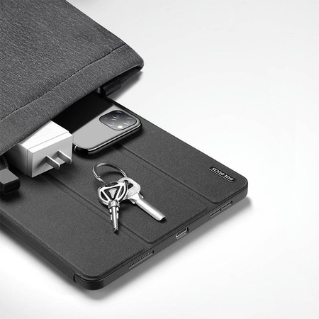 DUX DUCIS Domo składany pokrowiec etui na tablet z funkcją Smart Sleep podstawka iPad Pro 11'' 2021 czarny