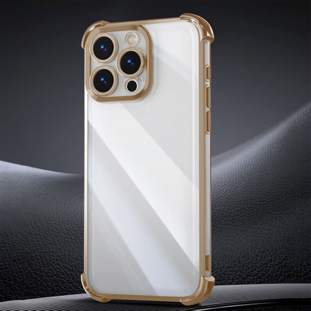 Nakładka Anti Shock Chrome do Samsung Galaxy A15 4G / A15 5G złota