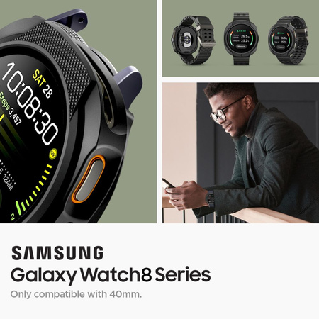 SPIGEN LIQUID AIR SAMSUNG GALAXY WATCH 8 (40 MM) MATTE BLACK