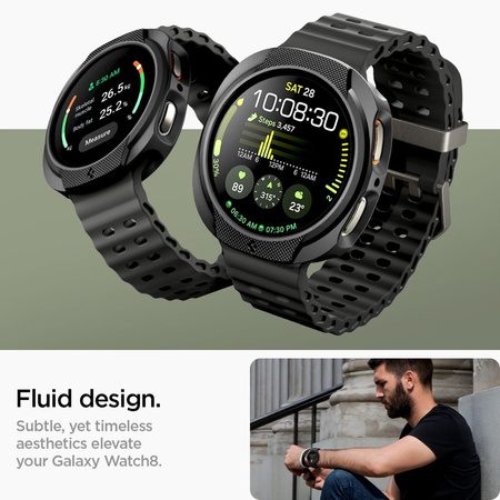 SPIGEN LIQUID AIR SAMSUNG GALAXY WATCH 8 (44 MM) MATTE BLACK