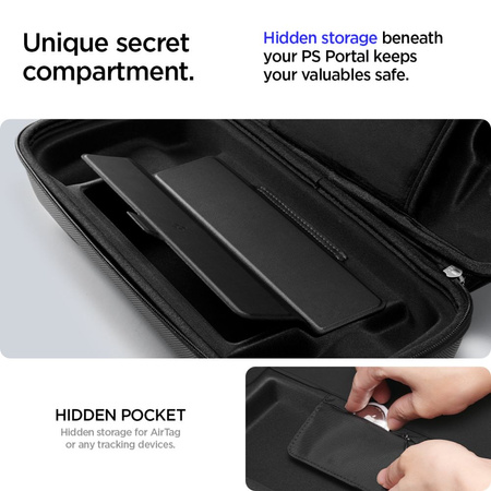 Spigen Rugged Armor PRO Playstation Portal czarny/black AFA07236