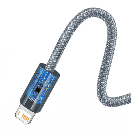 Baseus iPhone USB-Kabel - Lightning 1m, 2.4A grau (CALD000416)
