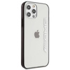 Schutzhülle IPHONE 12 PRO MAX Mercedes AMG Hardcase Metallic Painted (AMHCP12LAESLBK) transparent