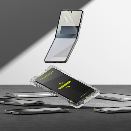 FOLIA OCHRONNA RINGKE DUAL EASY PRO 2-PACK GALAXY Z FLIP 7 CLEAR