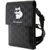 Torebka Karl Lagerfeld Saffiano Monogram Choupette (KLWBSAKHPCK) czarne