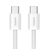 Baseus Superior Series II USB-C – USB-C 30 W 480 Mbit/s 2 m Kabel – Weiß