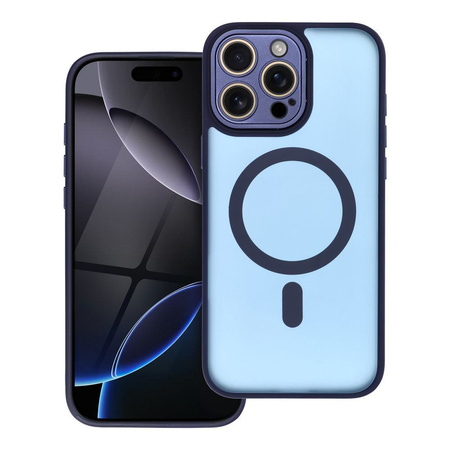 Futerał VARIETE MAG COVER kompatybilny z MagSafe do IPHONE 12 PRO granatowy