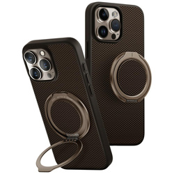 Etui UNIQ Keva Air do iPhone 16 Pro Max Magclick Charging GripFit brązowy