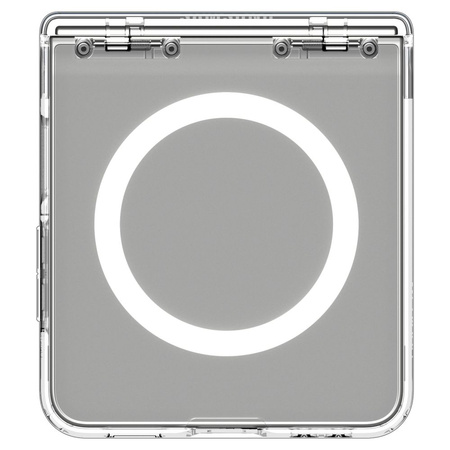 SPIGEN ULTRA HYBRID PRO MAG MAGSAFE GALAXY Z FLIP 7 CLEAR/WHITE