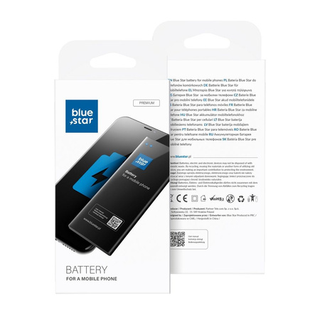 Bateria do Iphone 14 PLUS 4325 mAh  Blue Star HQ