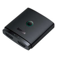 Adapter HDMI 2w1 4K 60Hz dwukierunkowy Baseus AirJoy - czarny