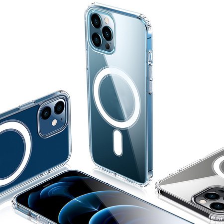 Nakładka Anti Shock 1,5 mm Mag do iPhone 16 Plus 6,7&quot; transparentna big hole
