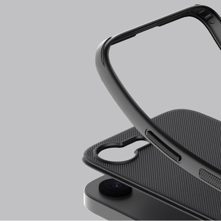 Etui Nillkin Super Frosted Shield Pro Magnetic na iPhone 16e - czarne