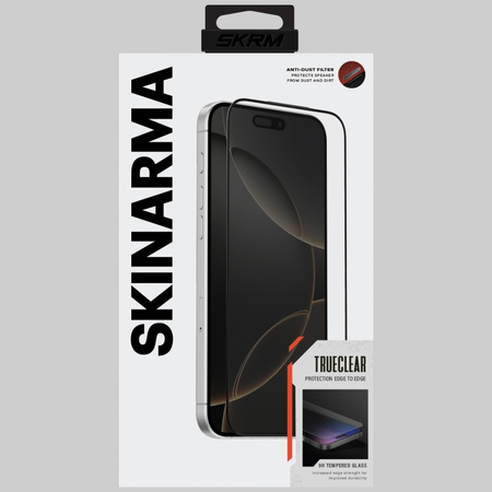 Szkło hartowane Skinarma True Clear do iPhone 17 przezroczysty