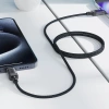 Acefast C12 USB-C / USB-C PD cable 60W 480Mb/with nylon braid - black