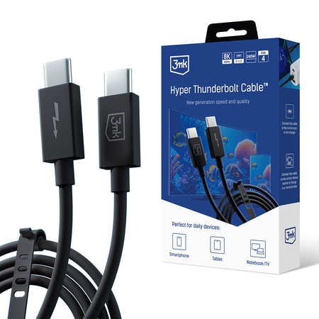 Zubehör – 3mk Hyper ThunderBolt Kabel 240 W