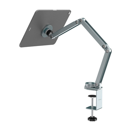 WiWU - Regulowana i obracana aluminiowa podstawka/ramię pod tablet ZM001