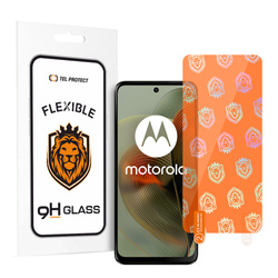 Hartowane szkło hybrydowe Tel Protect Best Flexible do MOTOROLA MOTO G55 5G