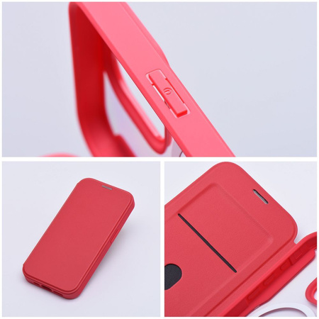 Kabura Smart Mag do IPHONE 16 PRO MAX kompatybilny z MagSafe czerwony
