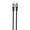 FONENG Kabel X112 USB-C - Lightning PD 27W 1M schwarz